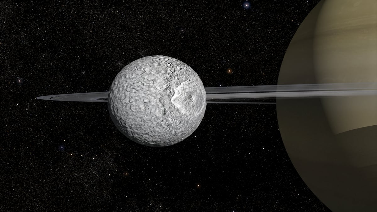 Encontrado un océano subterráneo en la luna Mimas de Saturno | Ciencia