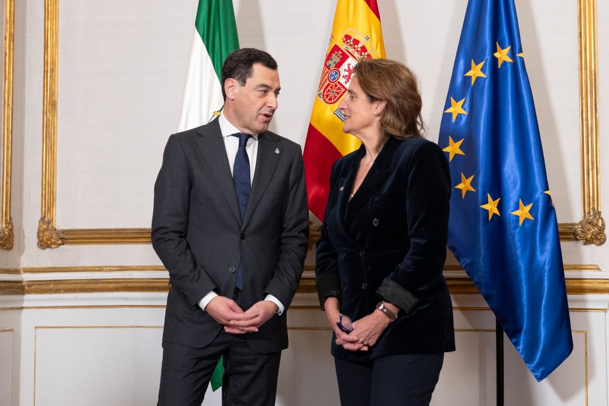 Ribera y Moreno zanjan la crisis de Doñana y se reparten los costes de un hipotético traslado de agua a Andalucía en barco | Clima y Medio Ambiente