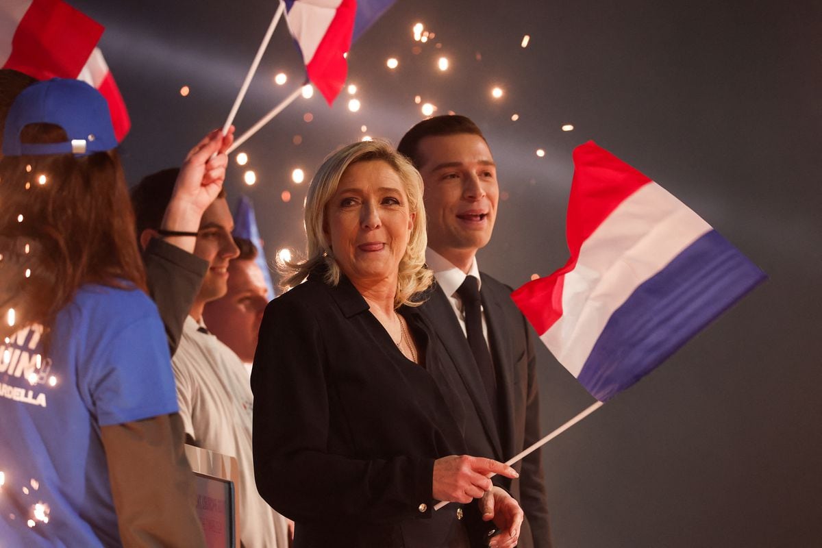 Le Pen plantea las elecciones europeas como un referéndum sobre la inmigración | Internacional